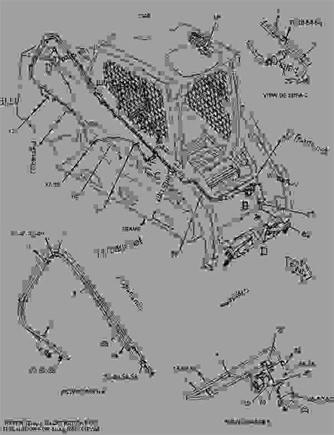 caterpillar skid steer parts diagram